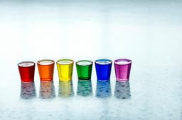 Shot glasses at a Luton bar