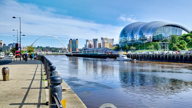 The Gateshead Millennium Bridge