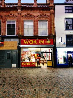 A shop in Leicester city centre