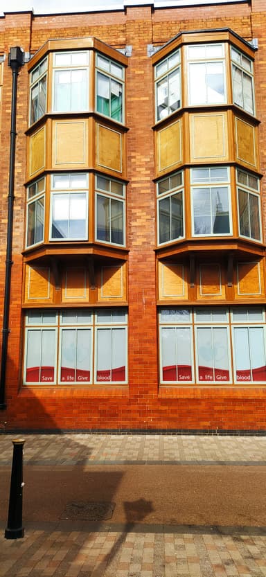 A red brick building, Leicester