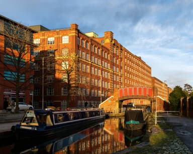 Manchester canalside