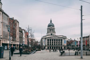 A domed building in Nottingham's Lace Market