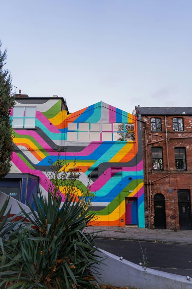 A street mural, Sheffield
