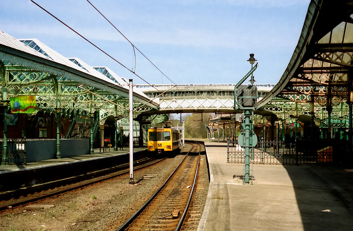 The Victorian ironwork of Tynemouth station