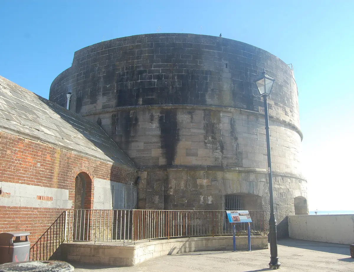 The Round Tower at the harbour mouth in Old Portsmouth